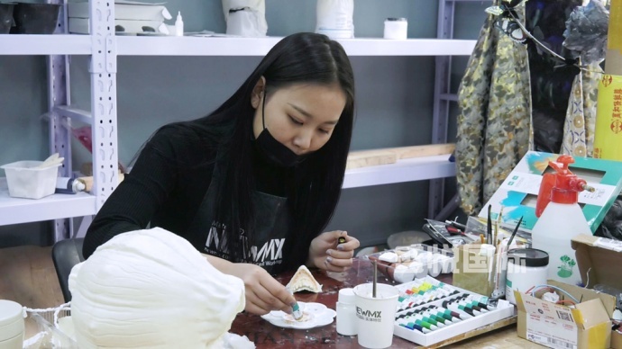 中国首位入围IMATS大赛的特效化妆师！